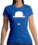 Minimalist Charlie Chaplin Womens T-Shirt