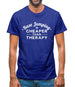 Basejumping Is Cheaper Than Therapy Mens T-Shirt