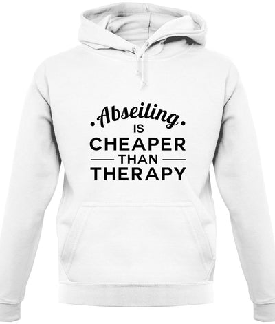 Abseiling Is Cheaper Than Therapy Unisex Hoodie