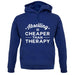 Abseiling Is Cheaper Than Therapy Unisex Hoodie