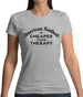 American Football Is Cheaper Than Therapy Womens T-Shirt