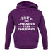 Bbq's Are Cheaper Than Therapy Unisex Hoodie