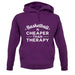 Basketball Is Cheaper Than Therapy Unisex Hoodie