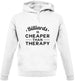 Billiards Is Cheaper Than Therapy Unisex Hoodie