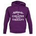 Billiards Is Cheaper Than Therapy Unisex Hoodie