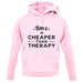 Bmx Is Cheaper Than Therapy Unisex Hoodie