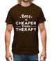 Bmx Is Cheaper Than Therapy Mens T-Shirt