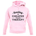 Bowling Is Cheaper Than Therapy Unisex Hoodie