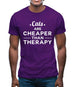 Cats Are Cheaper Than Therapy Mens T-Shirt