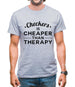 Checkers Are Cheaper Than Therapy Mens T-Shirt