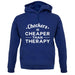 Checkers Are Cheaper Than Therapy Unisex Hoodie