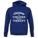 Climbing Is Cheaper Than Therapy Unisex Hoodie