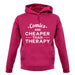 Comics Are Cheaper Than Therapy Unisex Hoodie