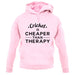 Cricket Is Cheaper Than Therapy Unisex Hoodie