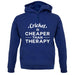Cricket Is Cheaper Than Therapy Unisex Hoodie