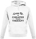 Crossfit Is Cheaper Than Therapy Unisex Hoodie