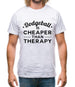 Dodgeball Is Cheaper Than Therapy Mens T-Shirt