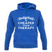 Dodgeball Is Cheaper Than Therapy Unisex Hoodie