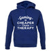 Gaming Is Cheaper Than Therapy Unisex Hoodie