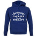 Gardening Is Cheaper Than Therapy Unisex Hoodie
