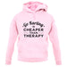 Go Karting Is Cheaper Than Therapy Unisex Hoodie