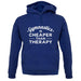 Gymnastics Is Cheaper Than Therapy Unisex Hoodie