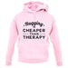 Hugging Is Cheaper Than Therapy Unisex Hoodie