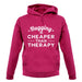 Hugging Is Cheaper Than Therapy Unisex Hoodie