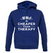 Mma Is Cheaper Than Therapy Unisex Hoodie