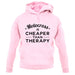 Motocross Is Cheaper Than Therapy Unisex Hoodie