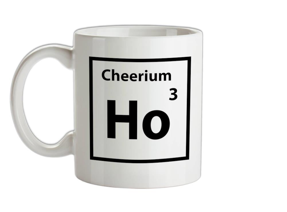 Ho Ho Ho (Cheerium) Ceramic Mug