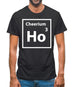 Ho Ho Ho (Cheerium) Mens T-Shirt