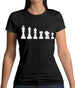 Chess Pieces Womens T-Shirt