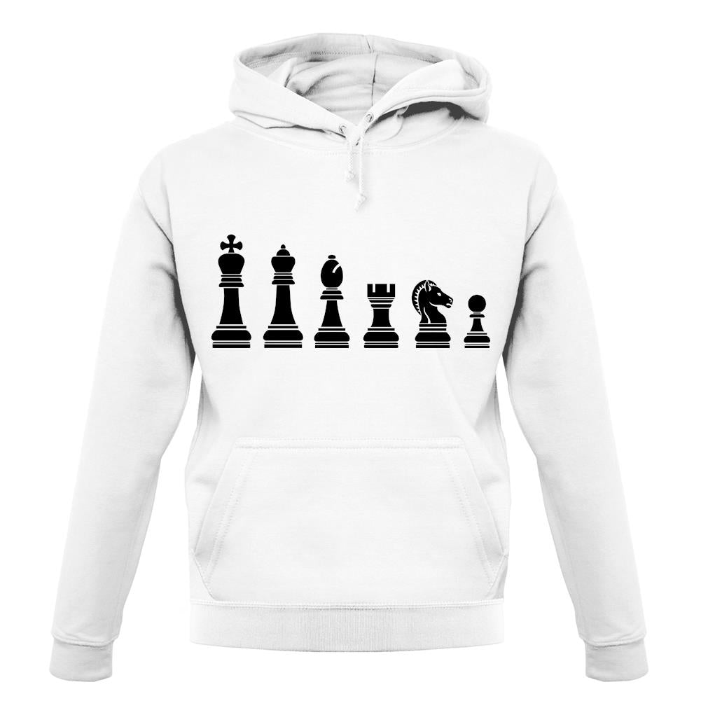 Chess Pieces unisex hoodie