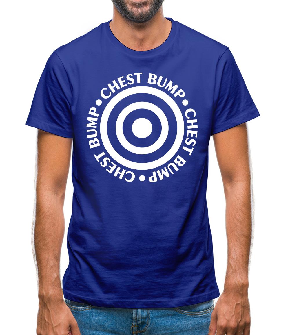 Chest Bump Mens T-Shirt