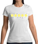 Yellow Chicks Womens T-Shirt