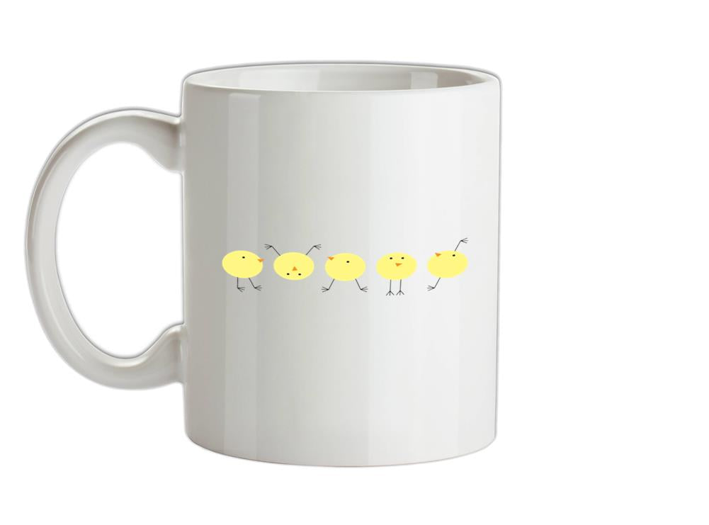 Yellow Chicks Ceramic Mug