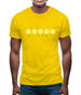 Yellow Chicks Mens T-Shirt