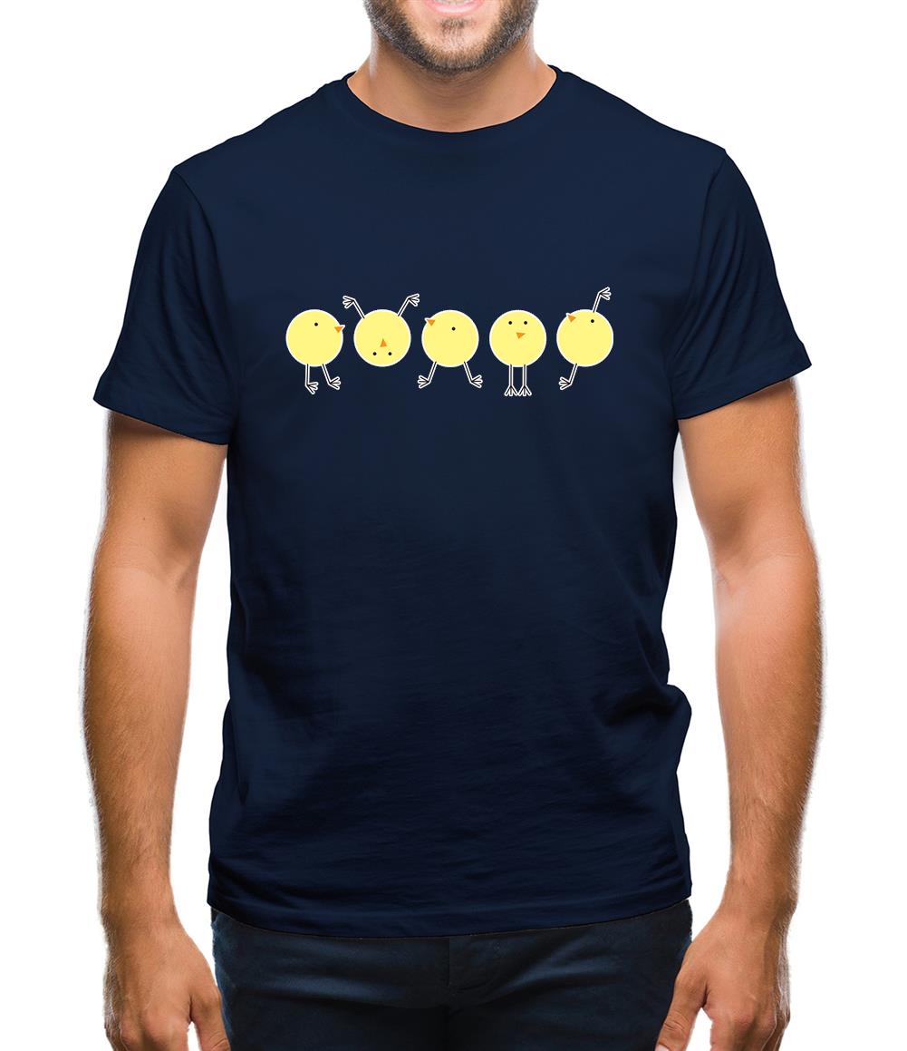 Yellow Chicks Mens T-Shirt