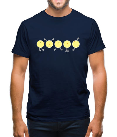 Yellow Chicks Mens T-Shirt