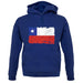 Chile Grunge Style Flag unisex hoodie