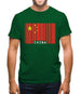 China Barcode Style Flag Mens T-Shirt