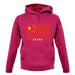 China Barcode Style Flag unisex hoodie