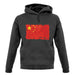 China Grunge Style Flag unisex hoodie