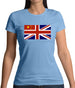 China Union Jack Flag Womens T-Shirt