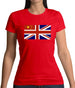 China Union Jack Flag Womens T-Shirt