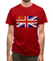 China Union Jack Flag Mens T-Shirt