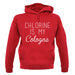 Chlorine Is My Cologne unisex hoodie