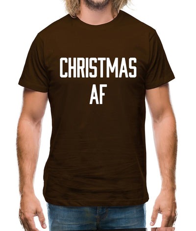 Christmas Af Mens T-Shirt