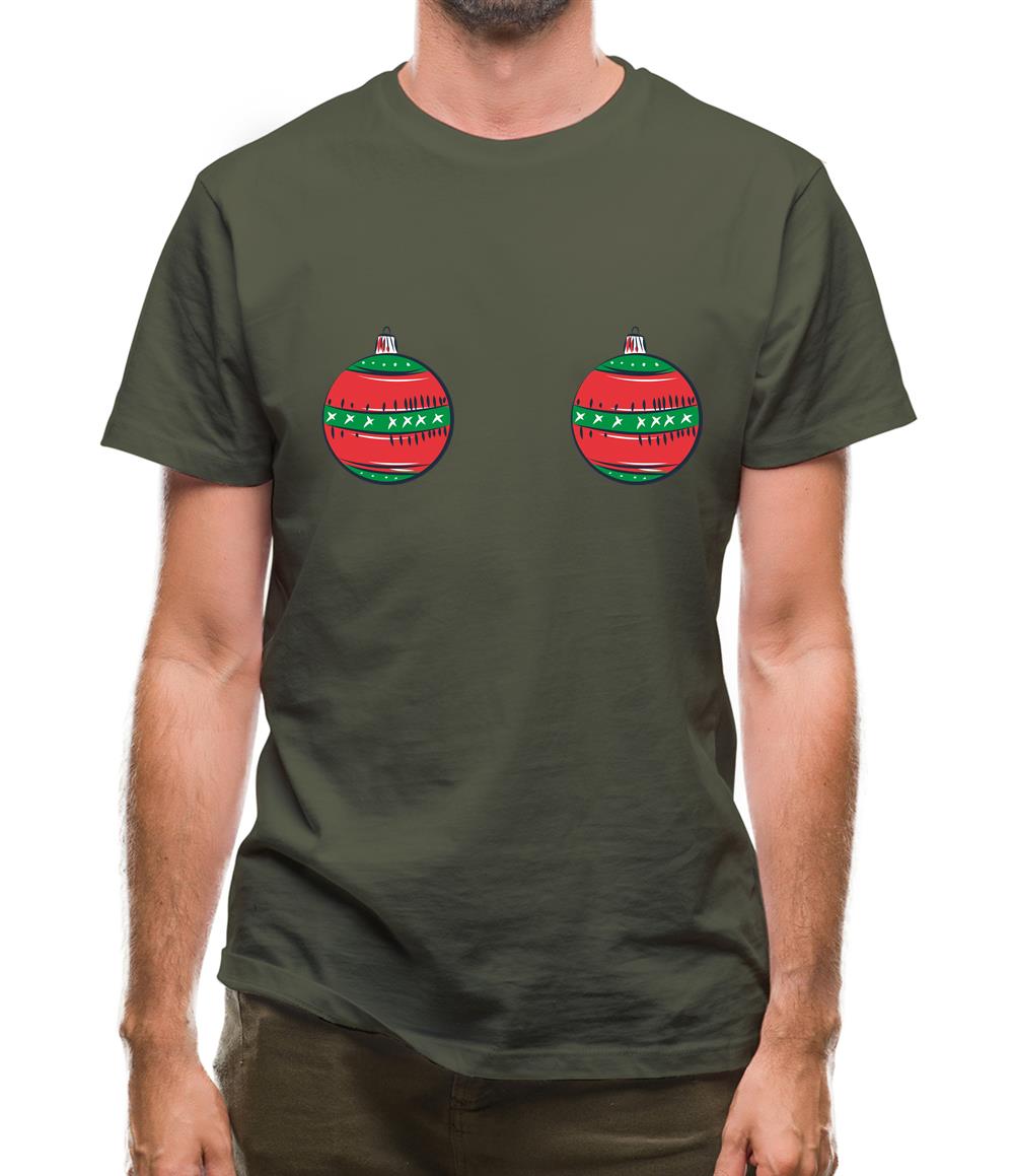 Christmas Boobles Mens T-Shirt